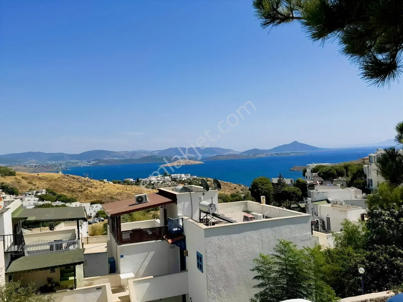 3+1 Duplex Apartment with Sea View and Garden in Bodrum Bağla Bankev, photo 4