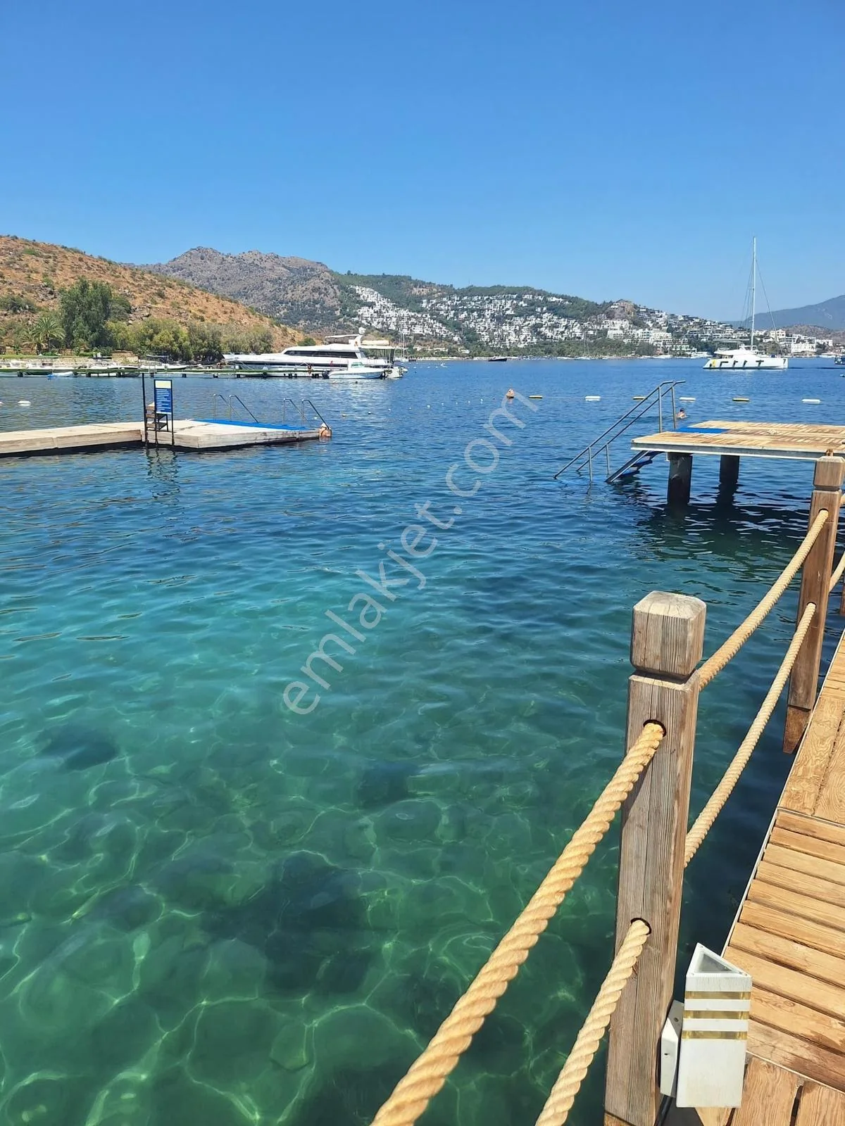 2+1 Obergeschoss mit vollem Meerblick am Standort Bodrum Bağla Bankev, photo 4