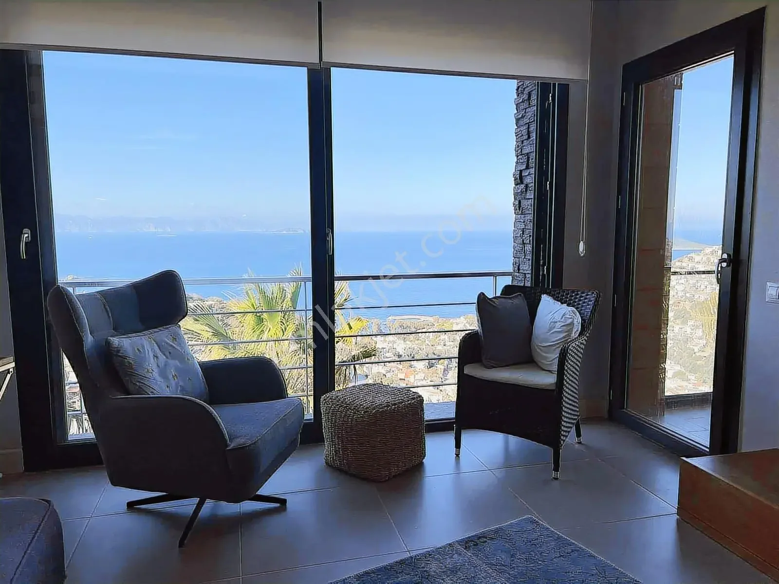 2+1 Wohnung mit Meerblick, 2 Badezimmer, zu verkaufen in Bodrum, Gumusluk, photo 3