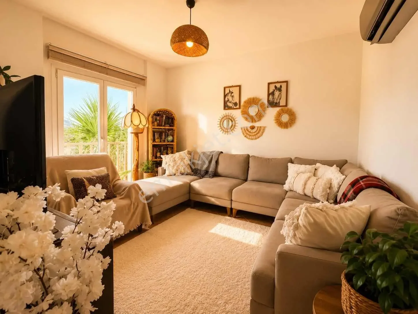 Bodrum, zu verkaufen, 2+1, geschlossener Balkon, 2 Badezimmer/WC, Wohnung, photo 5