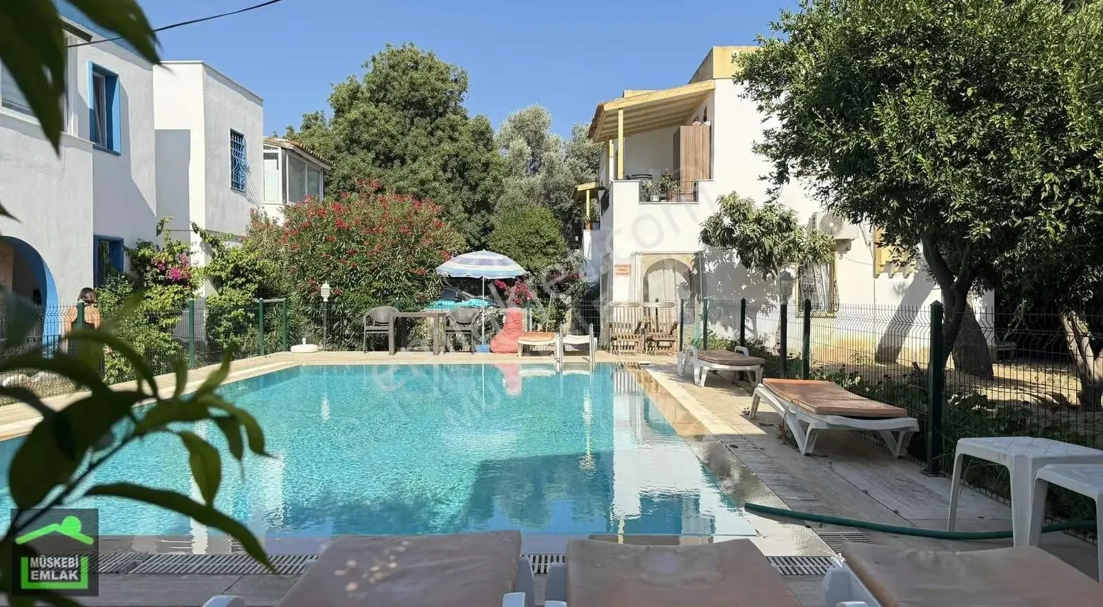 Bodrum Bitez, 200 m vom Meer entfernt, mit Pool zum Verkauf, 1+1 Gartengeschoss, photo 2
