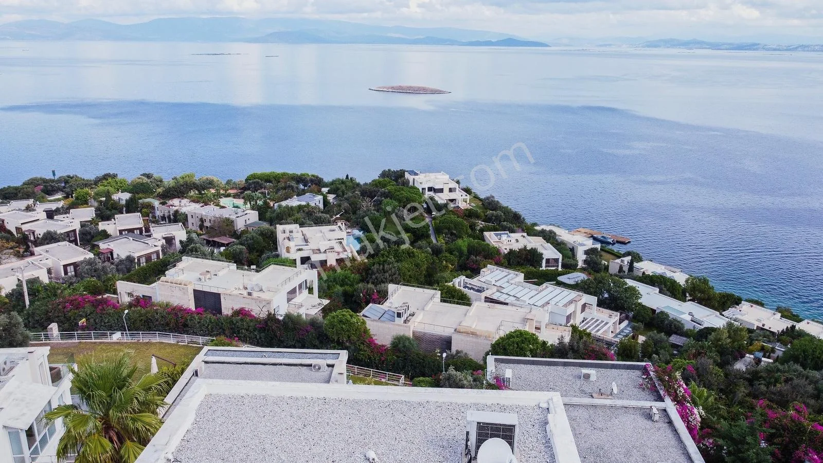 Türkbükü Olive Hill'de Plajlı Deniz Manzaralı Dubleks Daire, photo 4