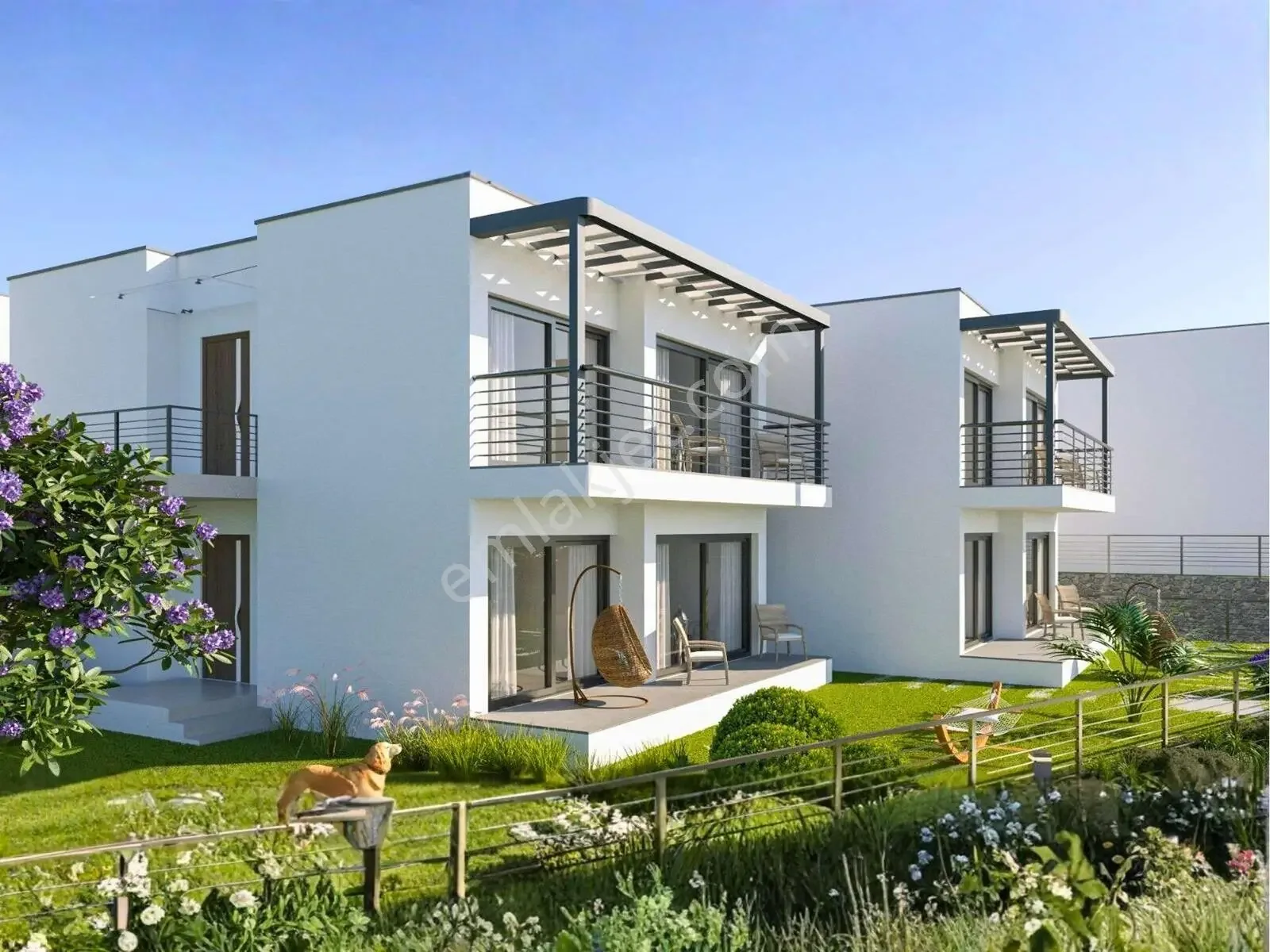 Neue 2+1 und 3+1 Wohnungen auf einem Grundstück mit Pool zum Verkauf in Bodrum Ortakent, photo 2