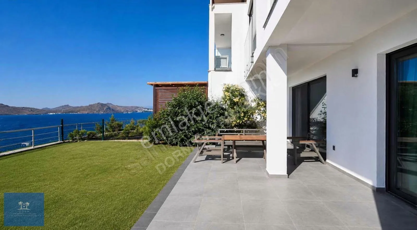 2+1 Garten-Maisonette zum Verkauf in Bodrum Yalıkavak, direkt am Meer, photo 4