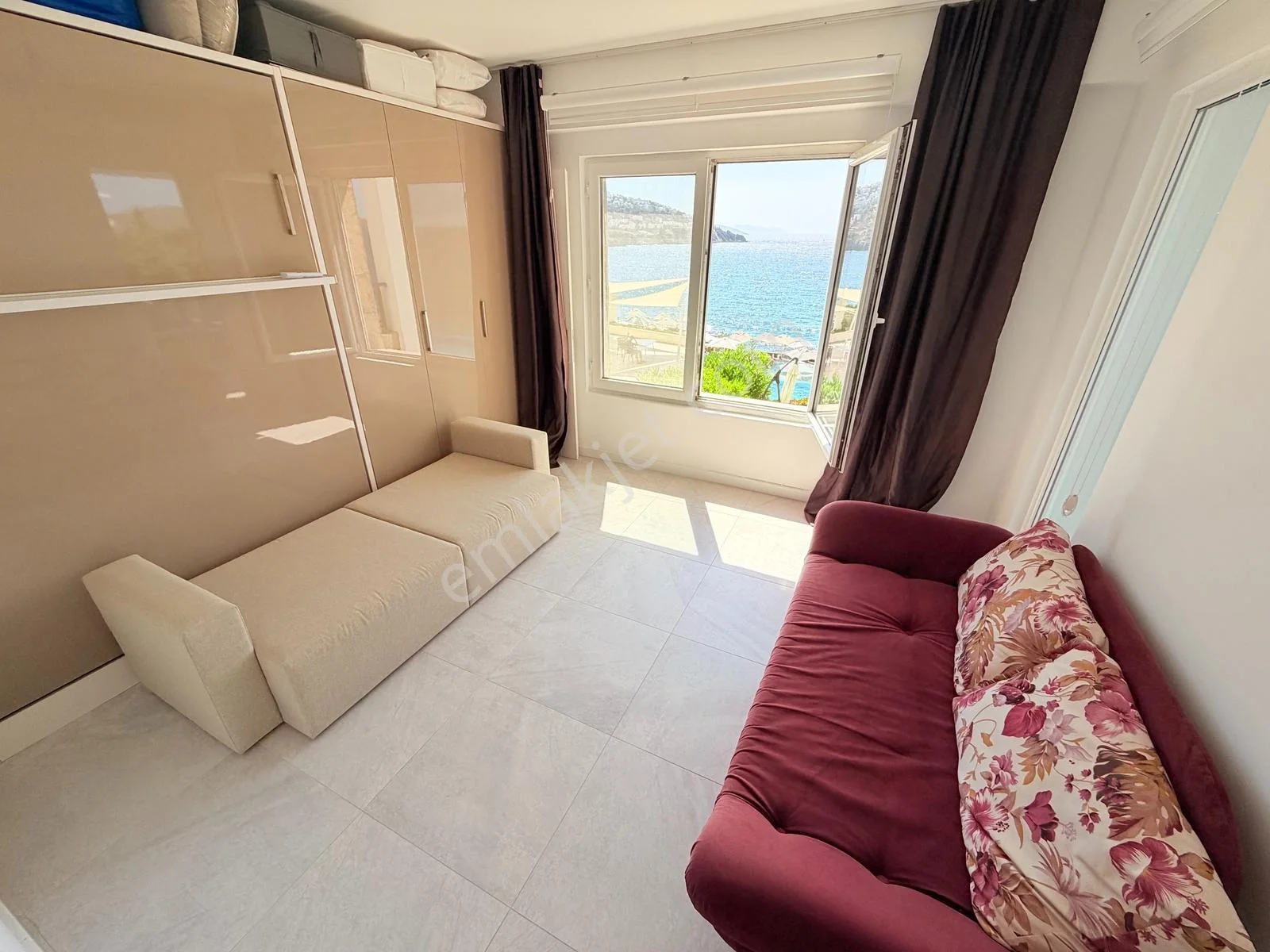 Bodrum, for sale, sea view, front row, 2+1, flat in Yalıkavak, photo 2