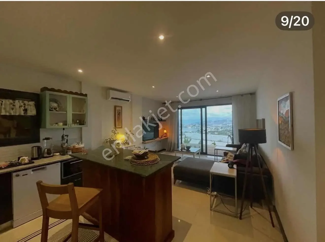 3+1 Gartengeschosswohnung zum Verkauf mit vollem Blick auf den Yachthafen von Yalıkavak, photo 3