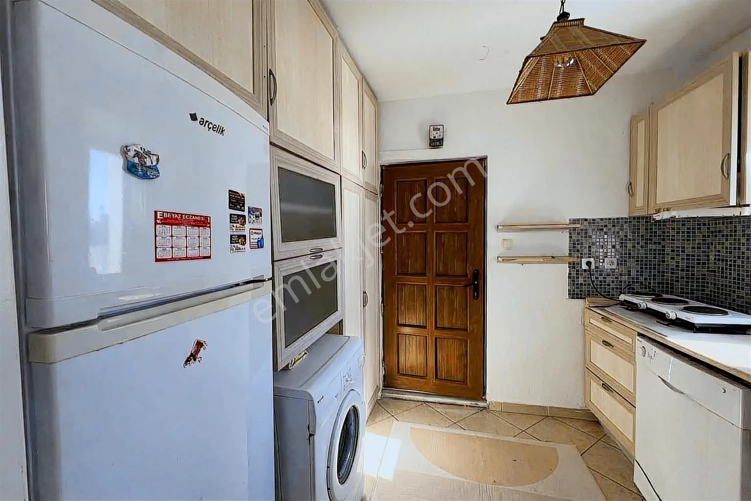 1+1 Wohnung mit vollem Meerblick im Feriendorf Akçabük, photo 4