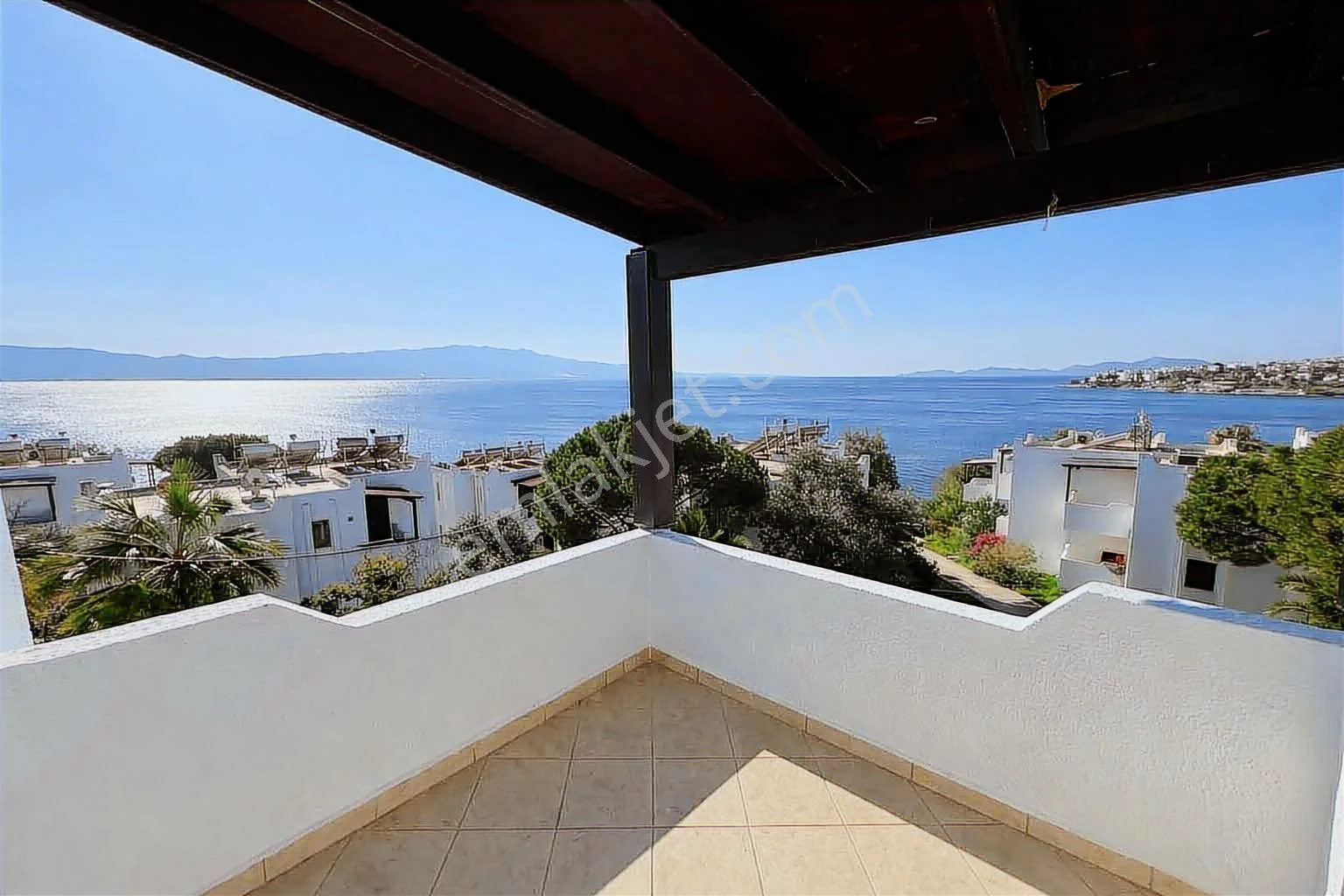 1+1 Wohnung mit vollem Meerblick im Feriendorf Akçabük, photo 1