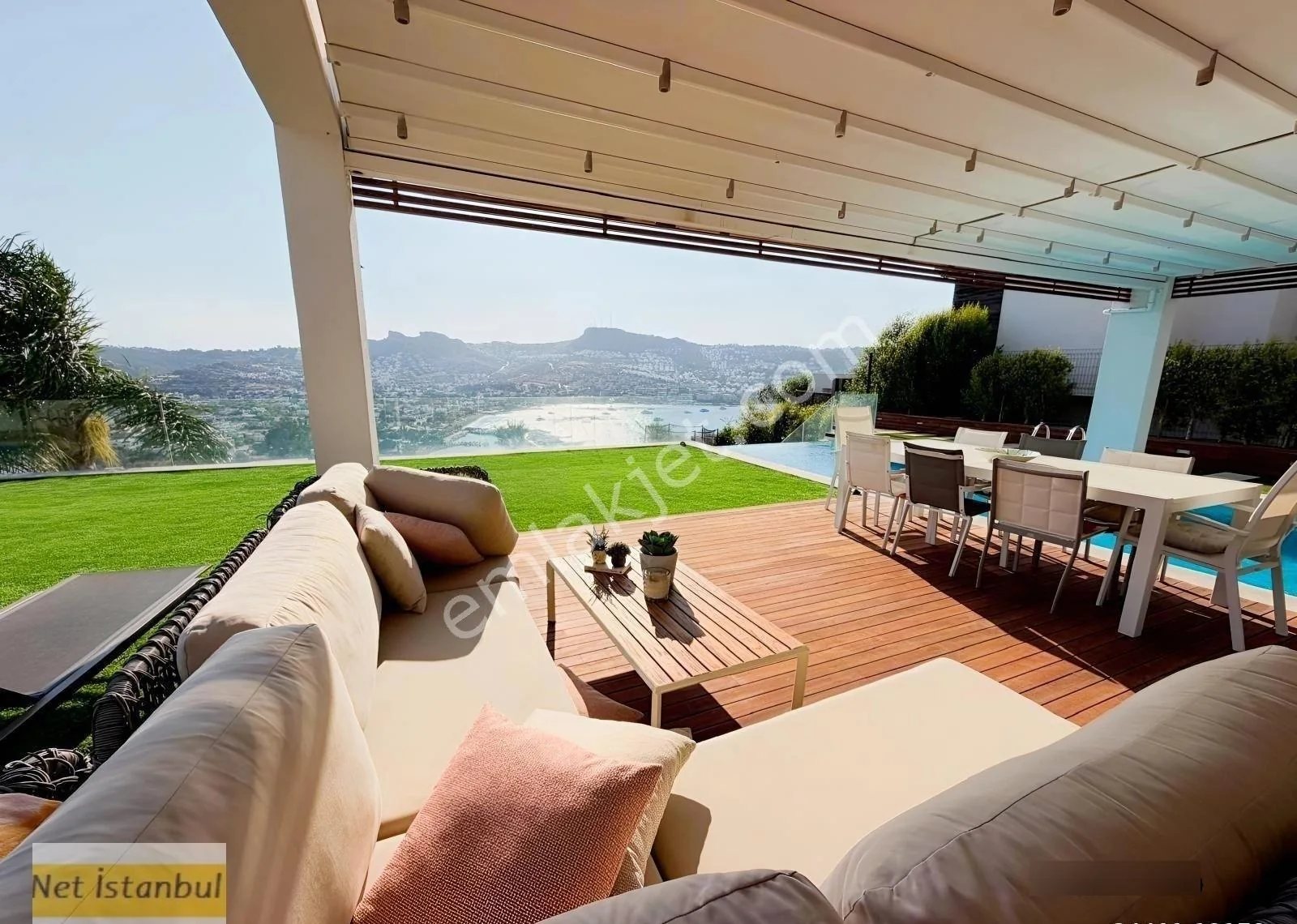 Gündoğan Zen Villas 6+1 Luxusvilla mit Blick auf den Yachthafen zu verkaufen, photo 3