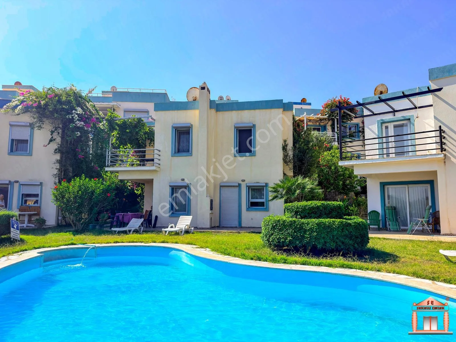 ️s-a-k-a-l-l-ı-dan Duplex mit Pool und Aussicht zum Verkauf in Gümüşlük, photo 1