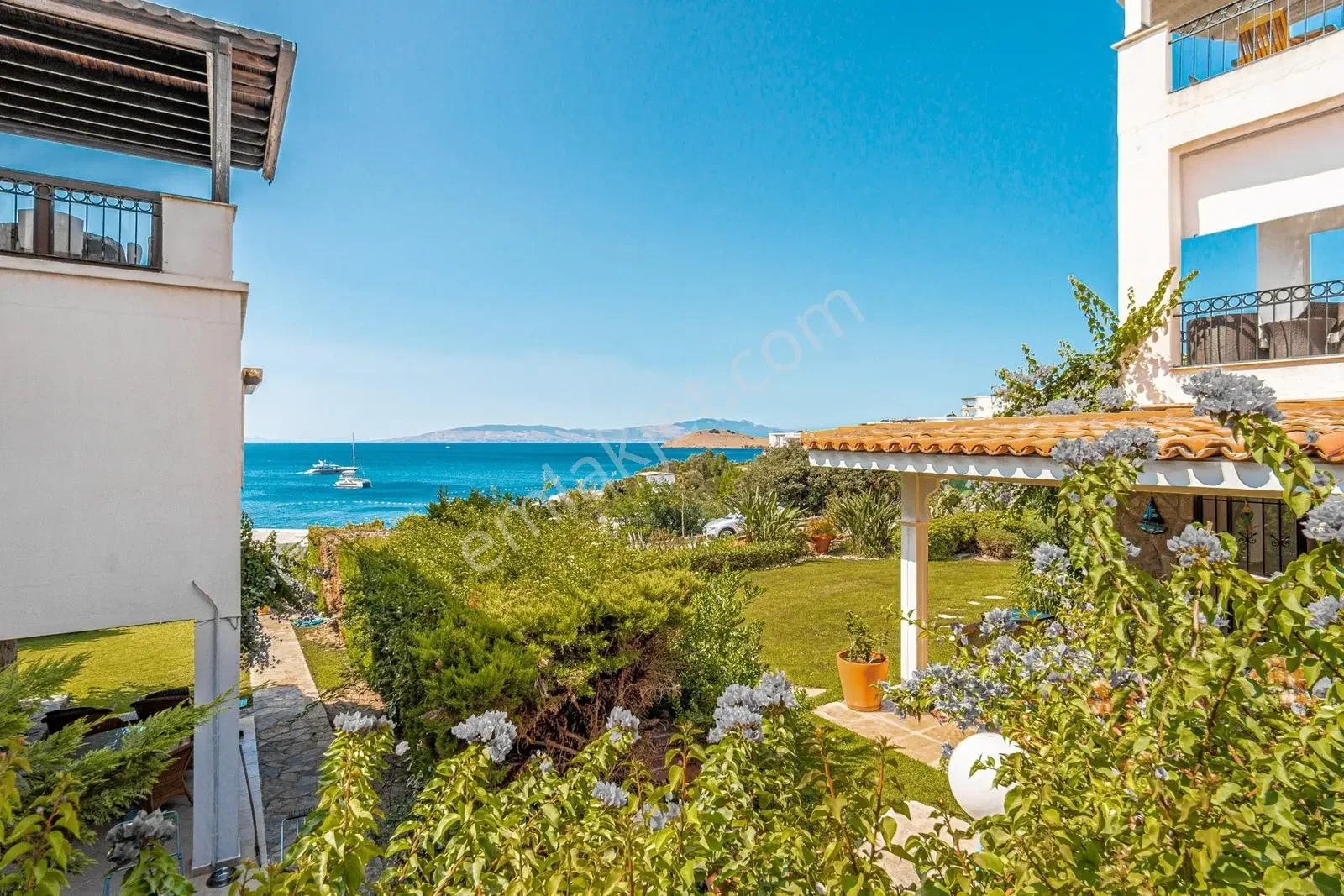 Bodrum Bitez Sarnıç Sitesi 3+1 Gartengeschosswohnung mit Strand zu verkaufen, photo 4