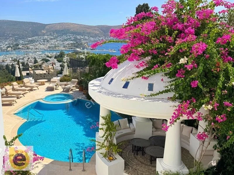 Modern Villa for Sale in Bardakçı with Castle and New Harbor Views, photo 1