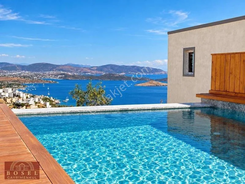 3+1 Detached Villa with Sea View for Sale in Bodrum Bağla, photo 3
