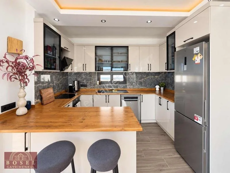 3+1 Detached Villa with Sea View for Sale in Bodrum Bağla, photo 5