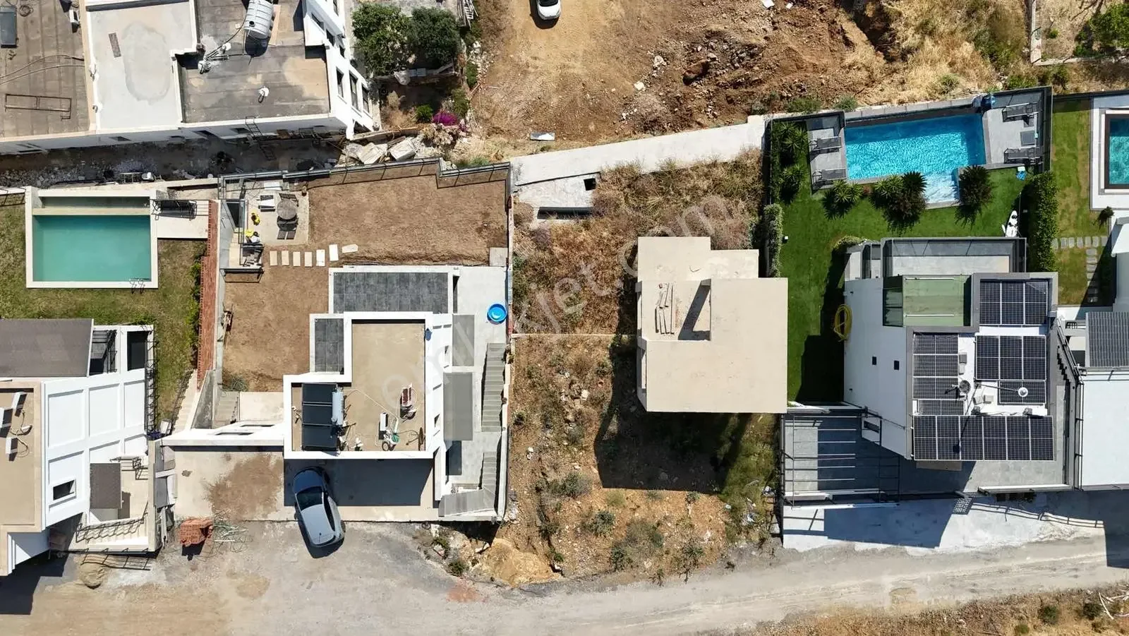 Unvollständige Villa mit Panoramablick auf das Meer zum Verkauf in Bodrum, photo 4