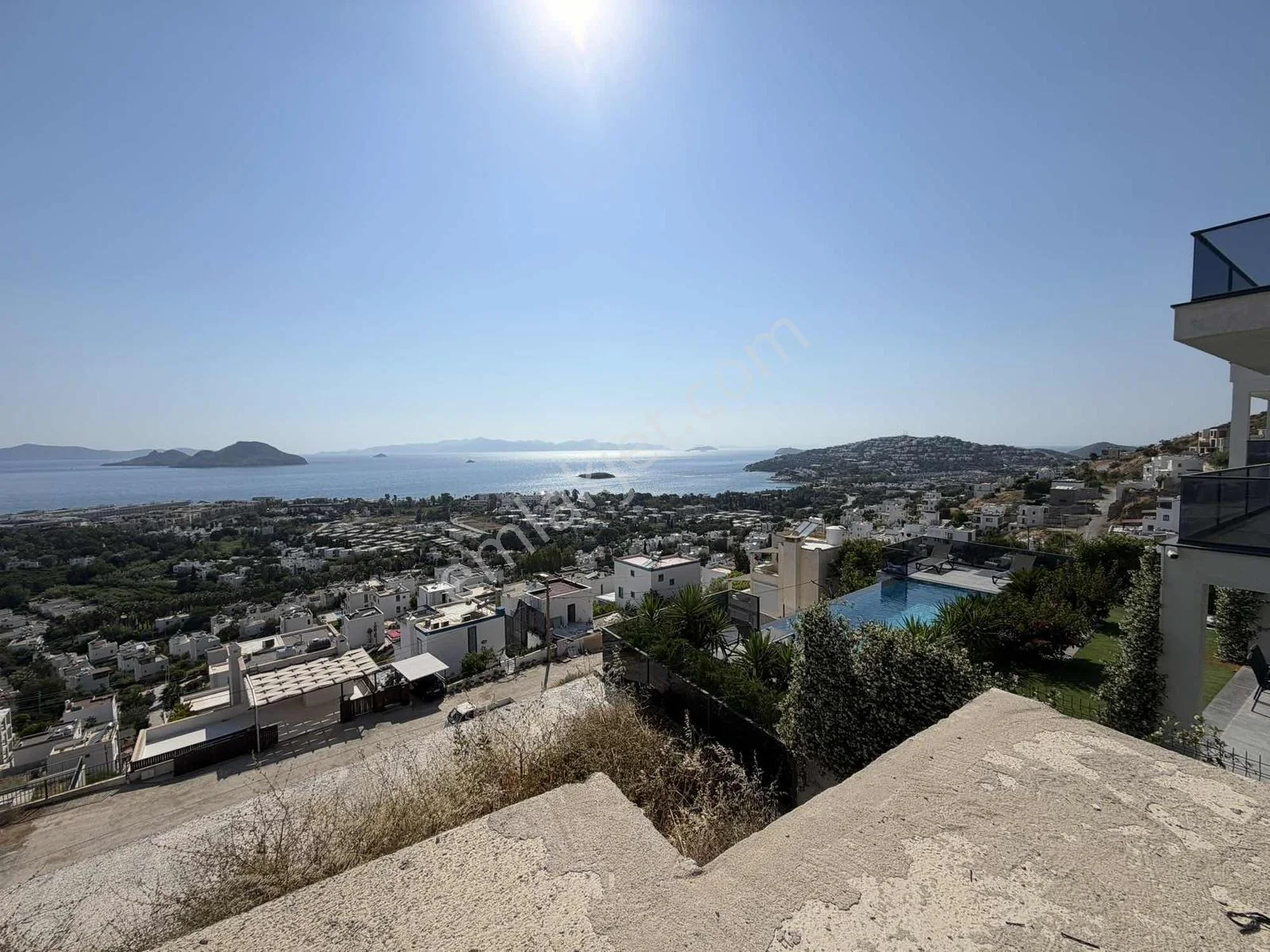 Unvollständige Villa mit Panoramablick auf das Meer zum Verkauf in Bodrum, photo 1