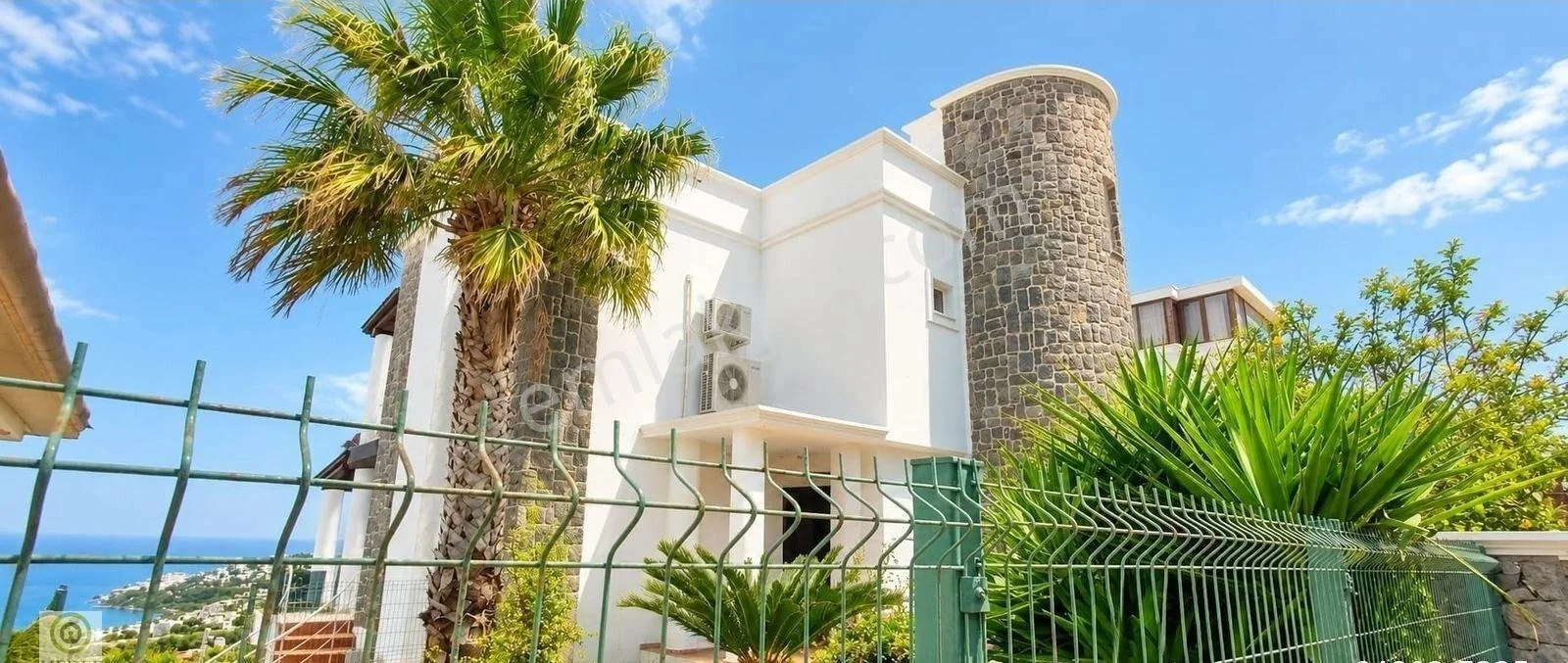 4+2 freistehende Gartenvilla mit freiem Meerblick in Bodrum Gündoğan, photo 2