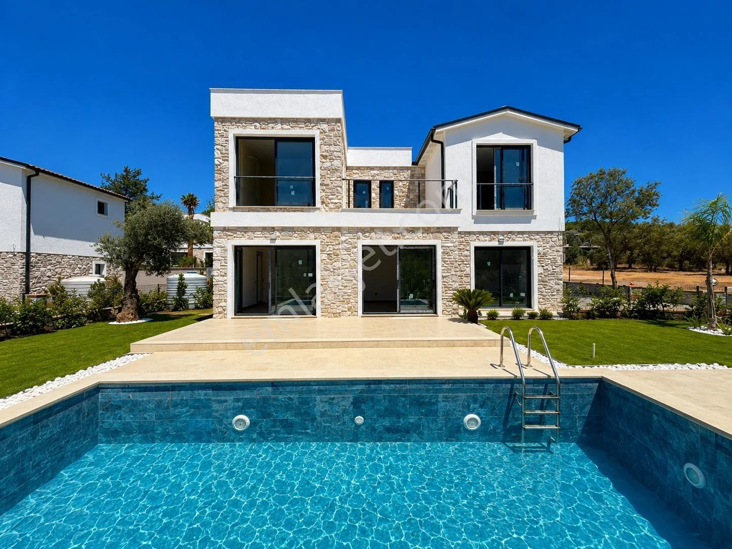 3+1 komplett freistehende Villa zum Verkauf in Bodrum Torba, photo 4