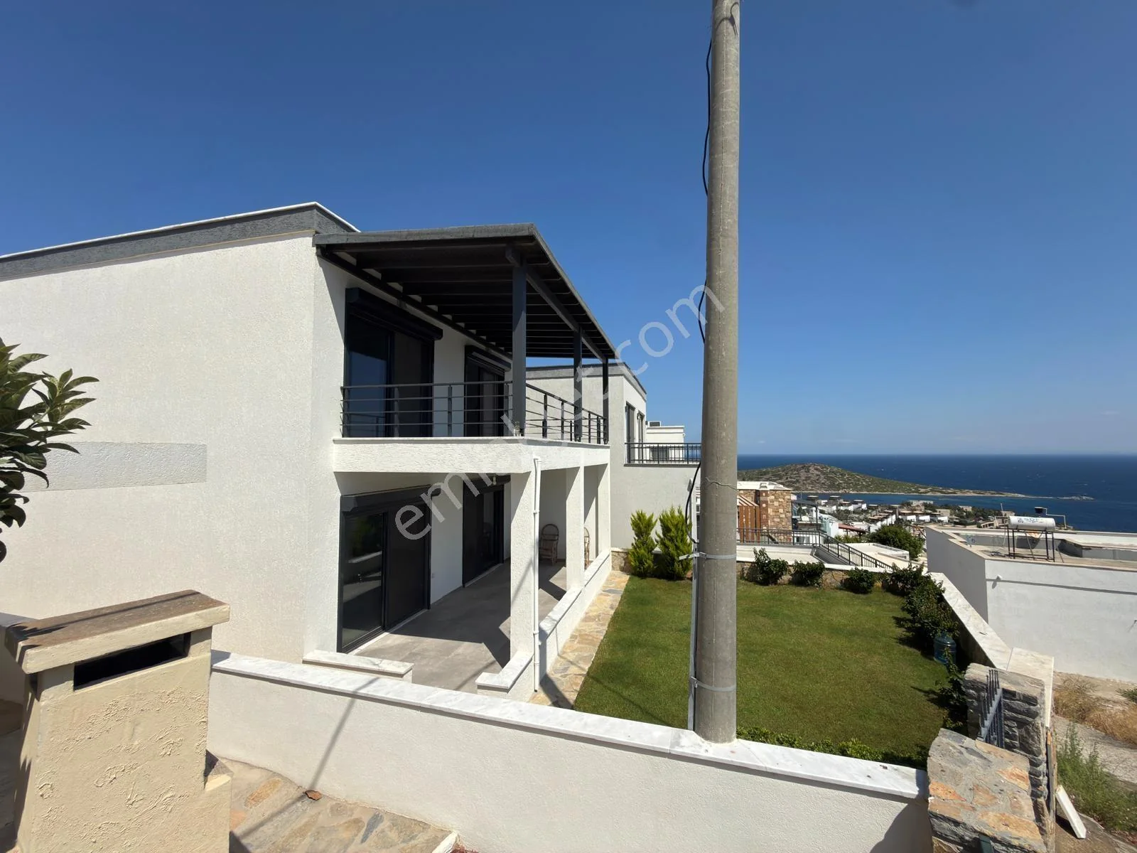 3+1 freistehende Villa mit Meerblick in Bodrum Gümüşlük Koyunbaba, photo 2