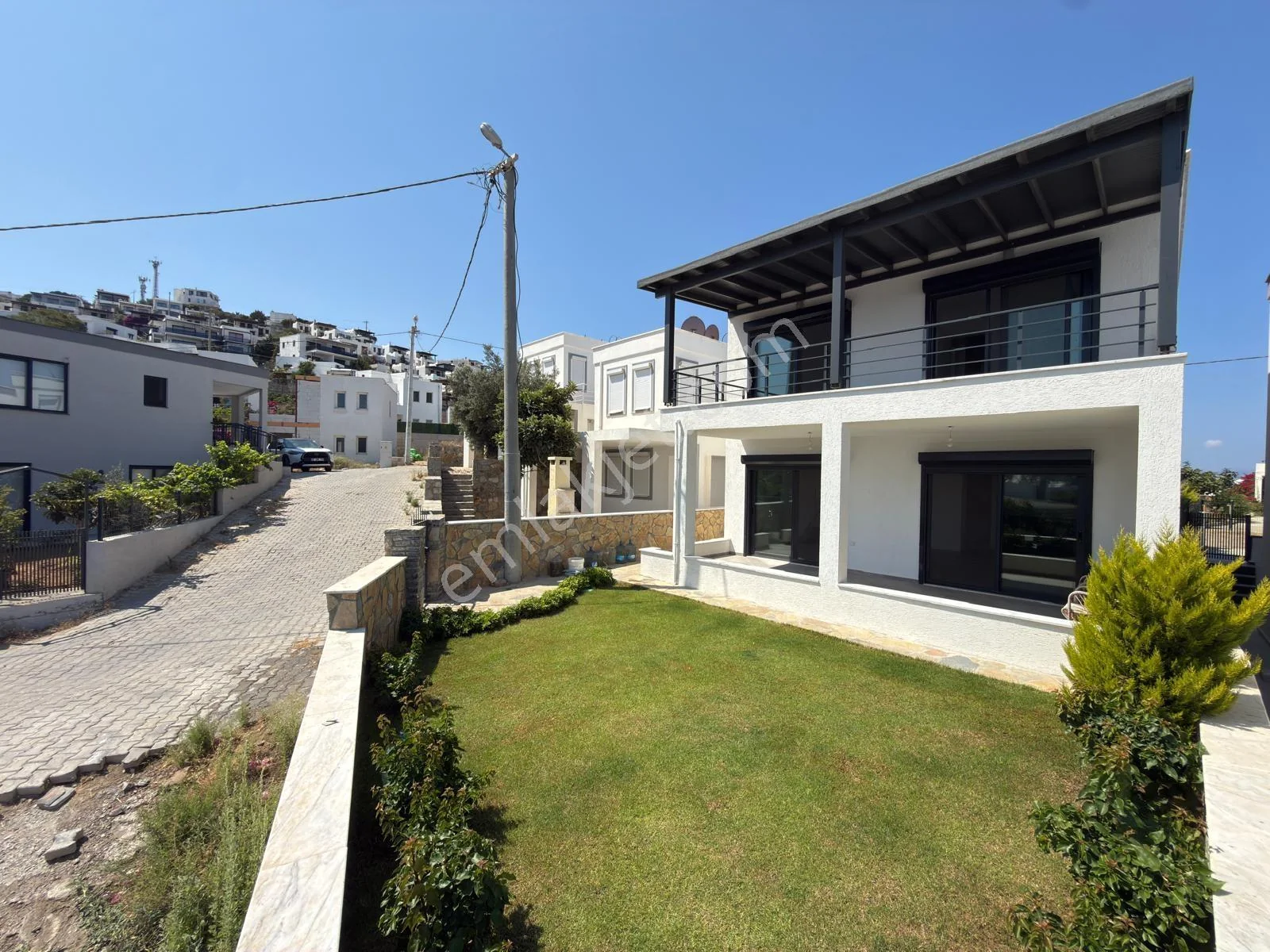 3+1 freistehende Villa mit Meerblick in Bodrum Gümüşlük Koyunbaba, photo 3