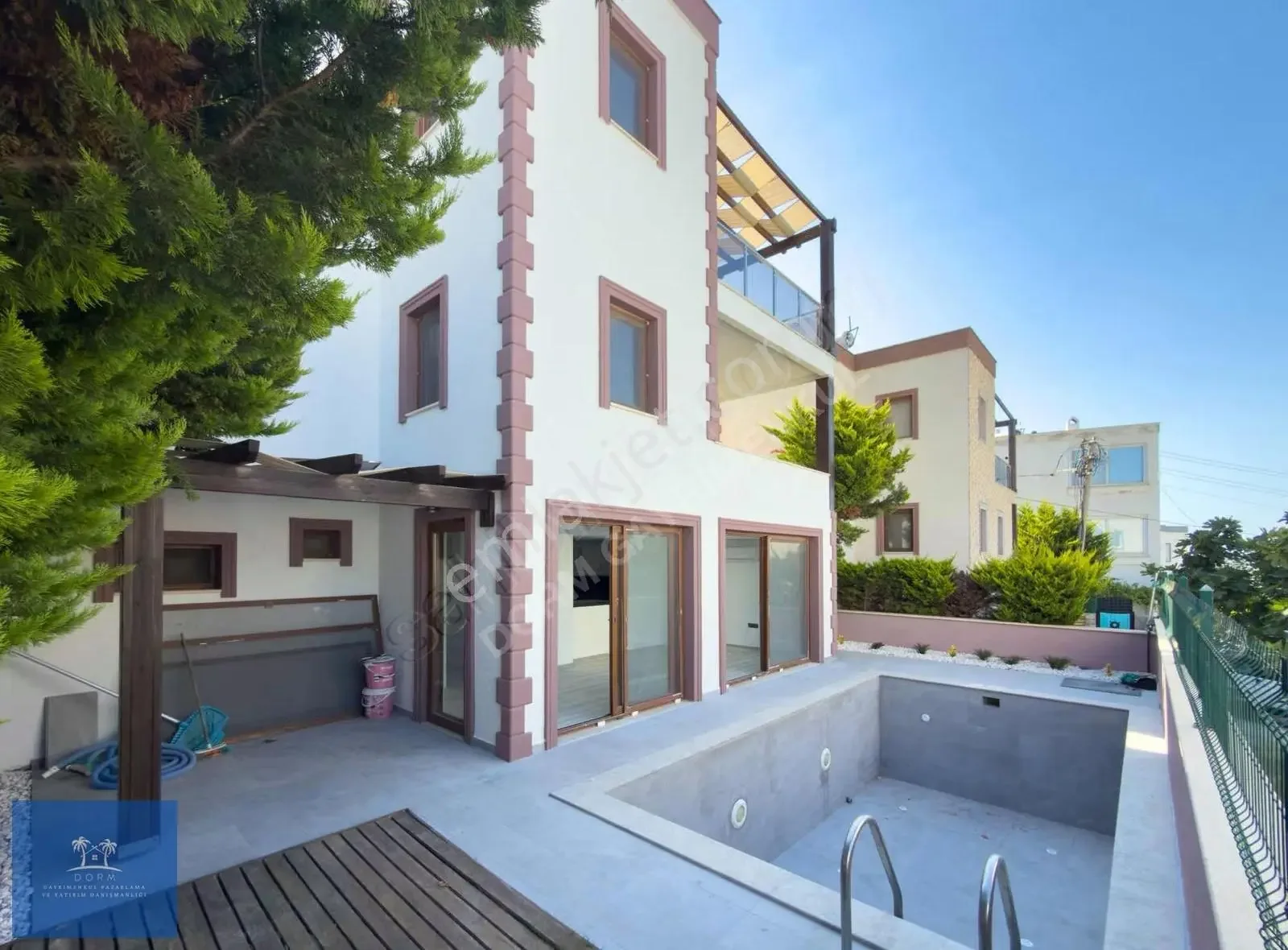 Villa mit Meerblick und privatem Pool zum Verkauf in Bodrum Gümüşlük, photo 1