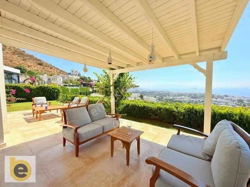 4+1 Villa with Panoramic Sea View and Garden in Kadıkalesin, photo 5