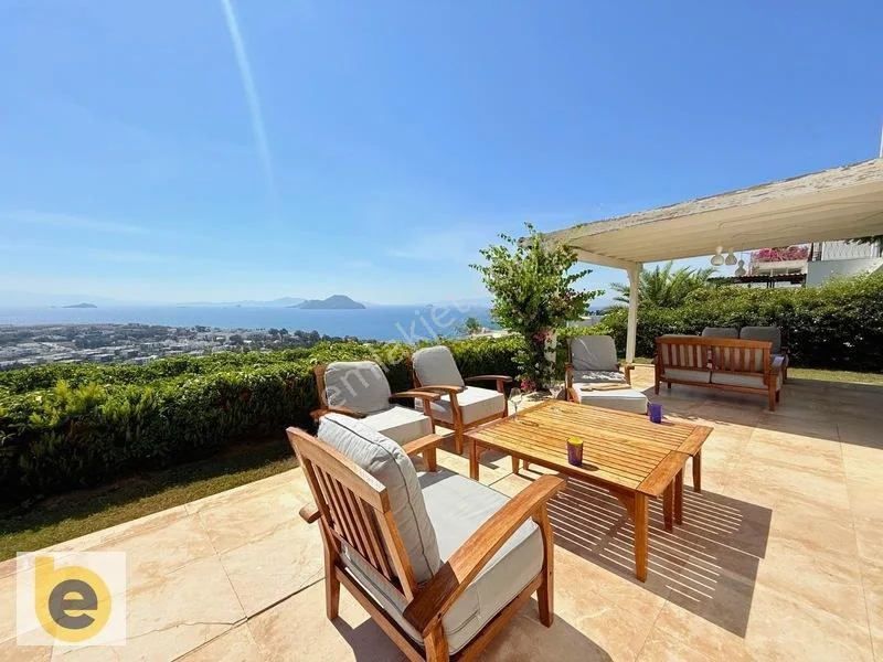 4+1 Villa with Panoramic Sea View and Garden in Kadıkalesin, photo 1