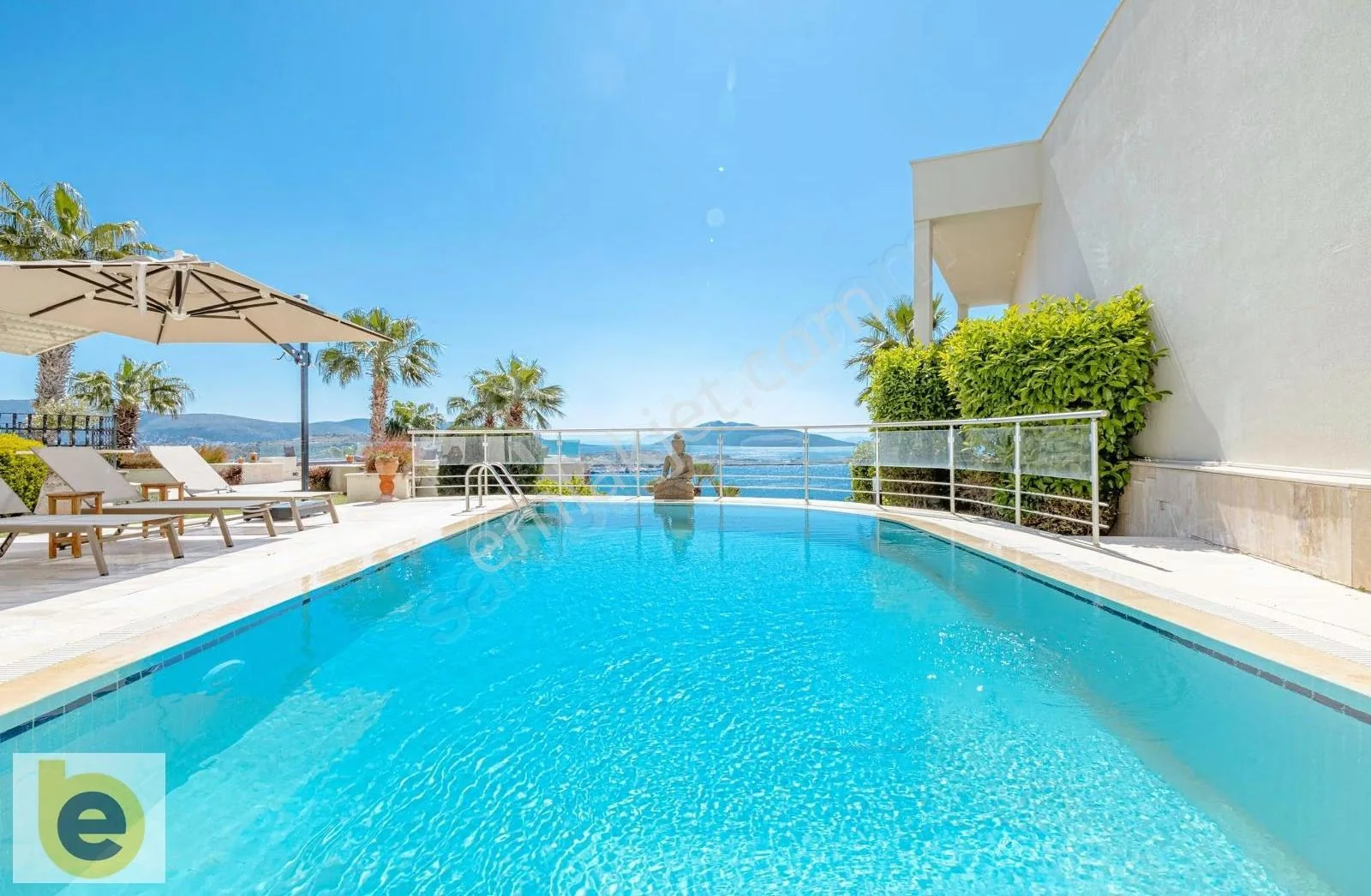 Panorama-Villa mit Meerblick auf einem privaten Strandgrundstück in Asarlık, photo 3
