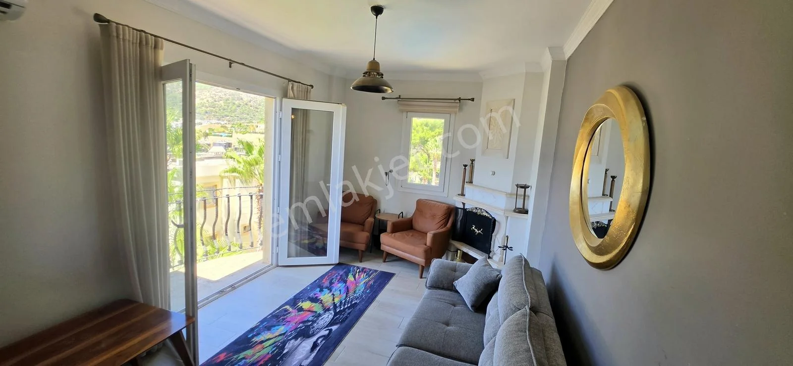 2+1 Duplex with Double Balcony and View in a Complex with Pool in Kocık, photo 1