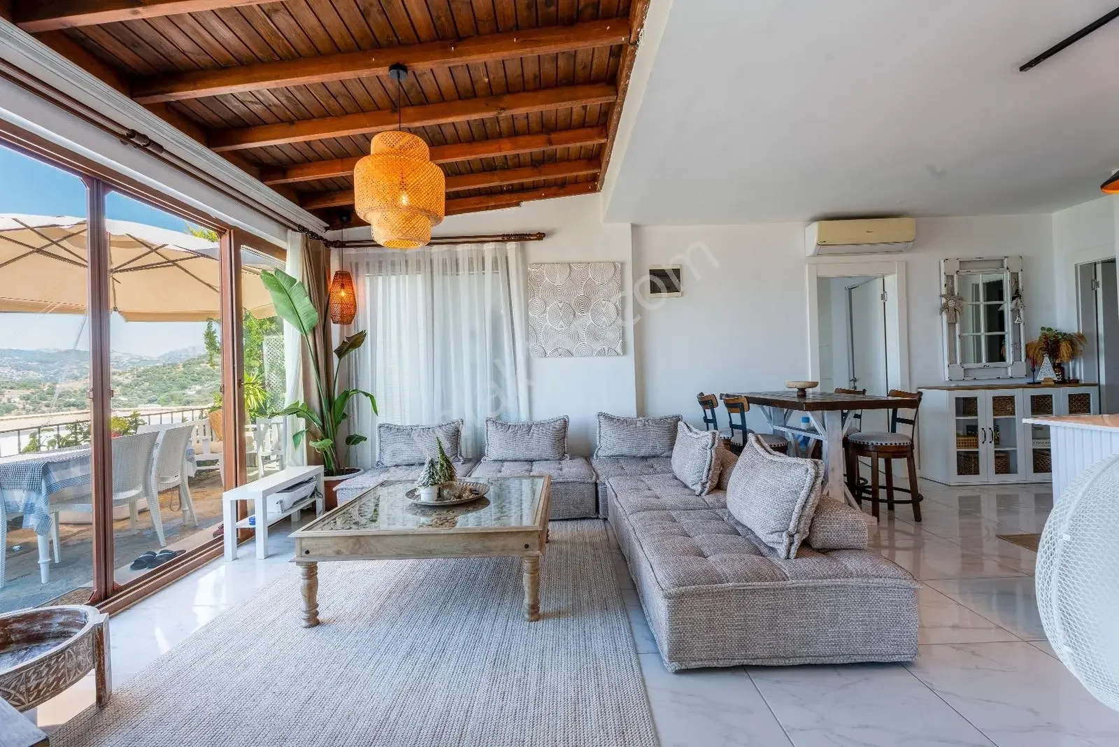 Bodrum Yalıkavak Gartengeschosswohnung mit Meerblick, photo 3