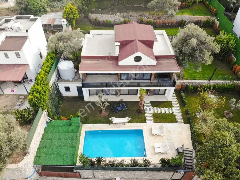 2.000 m² Garten 7+2 Luxusvilla mit privatem Pool in Bodrum Yalıkavak, photo 4