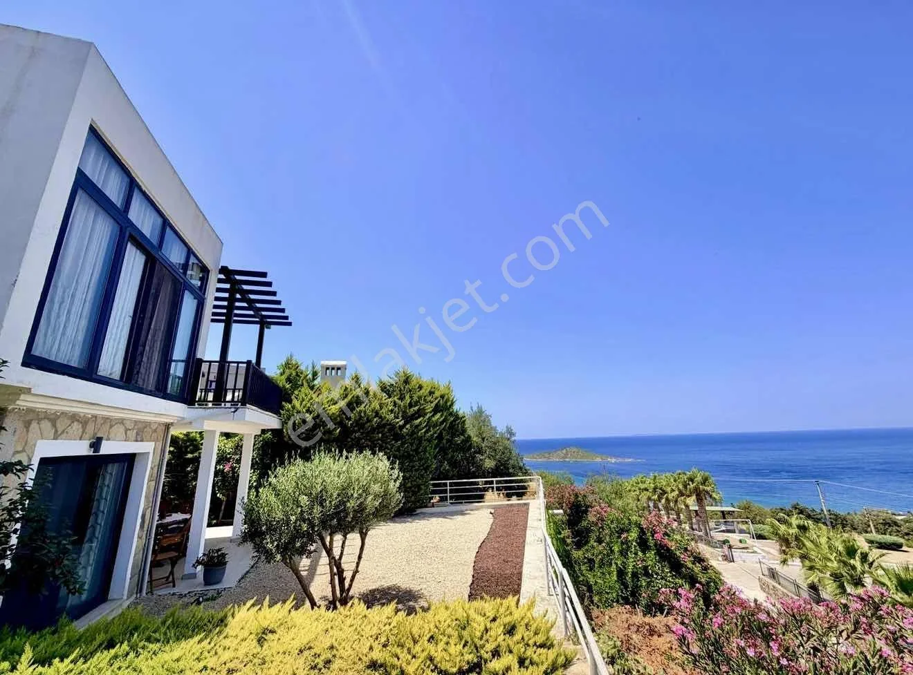 Gümüşlük Yalıkavak Gartenvilla mit einzigartigem Meerblick, photo 1