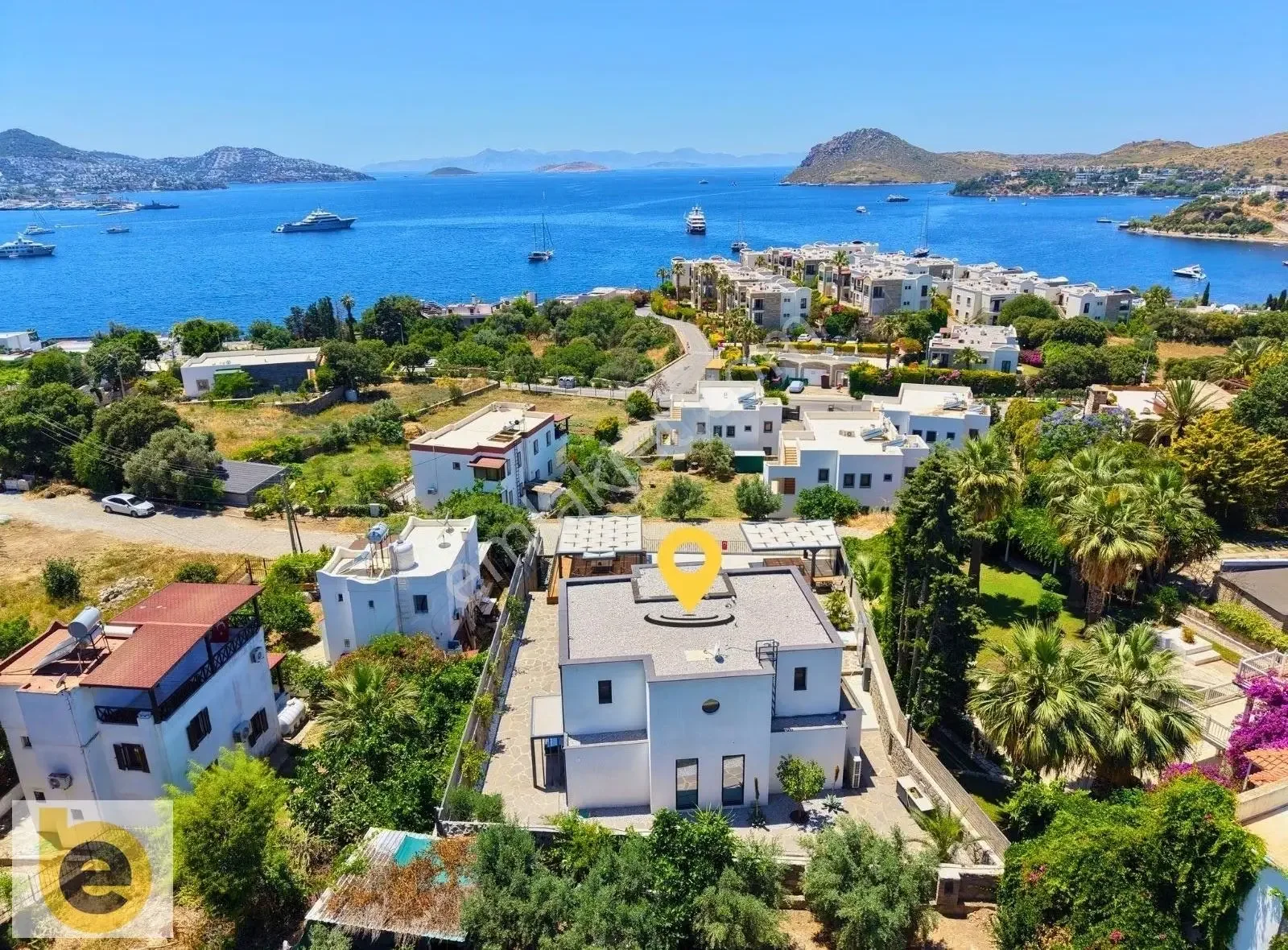 5+1 freistehende neue Villa mit Meerblick und Pool in Yalıkavak, photo 1