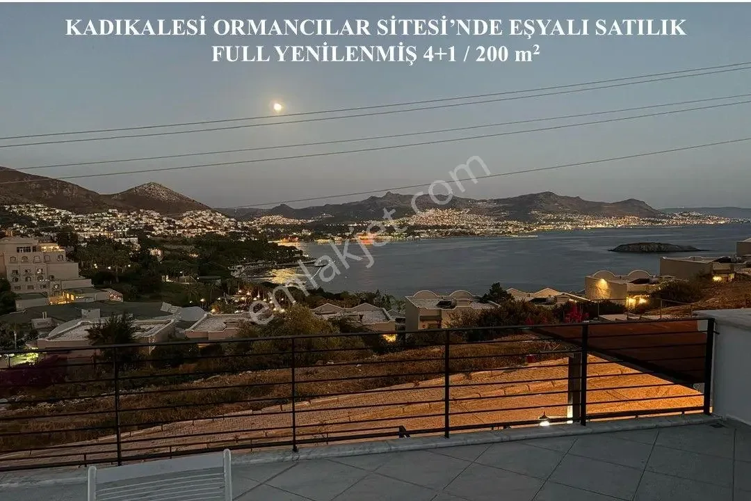 Furnished / 200 M2 Fully Built 4+1 in Kadıkalesi Ormancılar Site, photo 1
