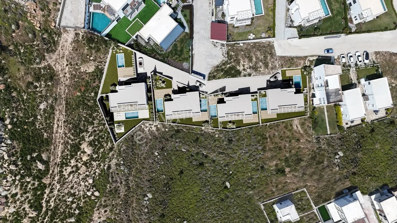 3+1 Flat Flats with Private Pool and Full Sea View in Yahşi!, photo 2