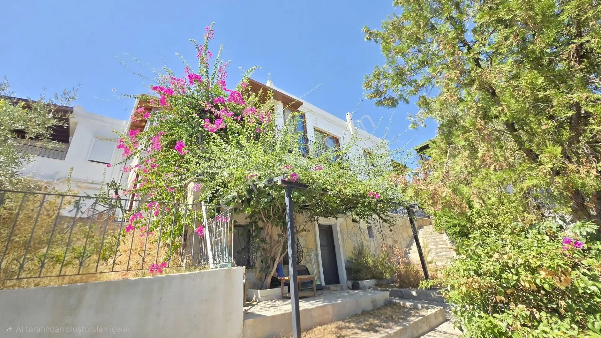 3+1 Fully Furnished Semi-Detached Villa with Sea View in Bodrum Asarlık, photo 2