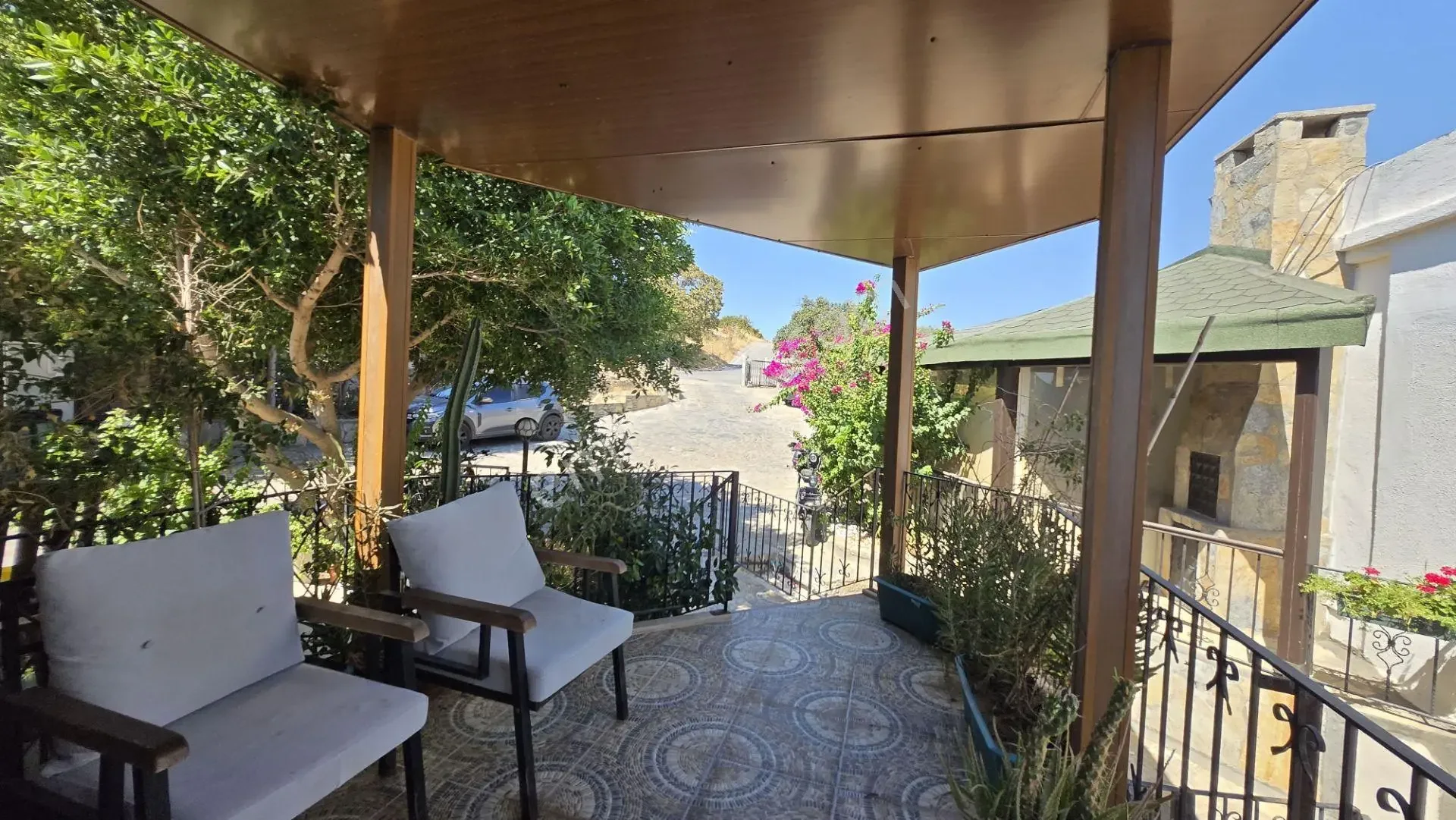 3+1 Fully Furnished Semi-Detached Villa with Sea View in Bodrum Asarlık, photo 5