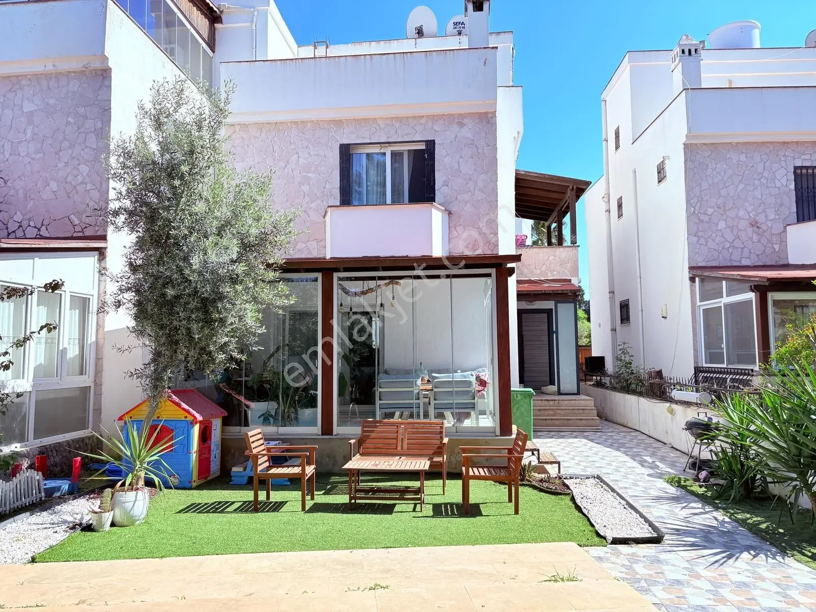 Triplex with Pool Near the Beach in Bodrum Turgutreis Center, photo 2
