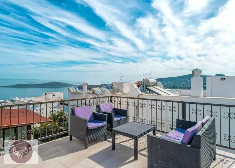 Gündoğan Site with Sea View, Fully Renovated, Pool and Beach, photo 4