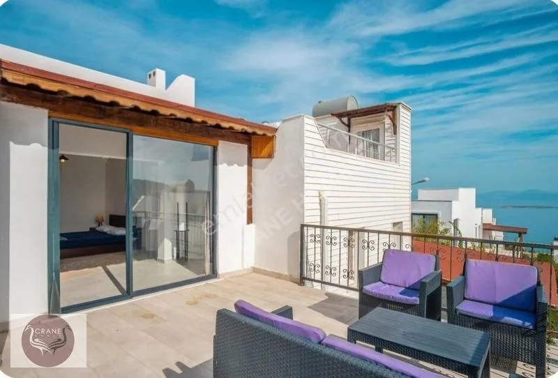 Gündoğan Site with Sea View, Fully Renovated, Pool and Beach, photo 1