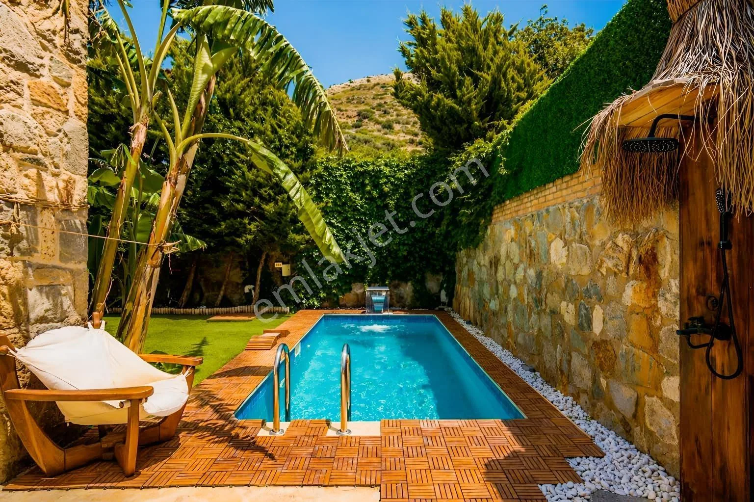 Gümüşlük Peksimet Mah. 3+1 freistehende Villa mit Pool, photo 3