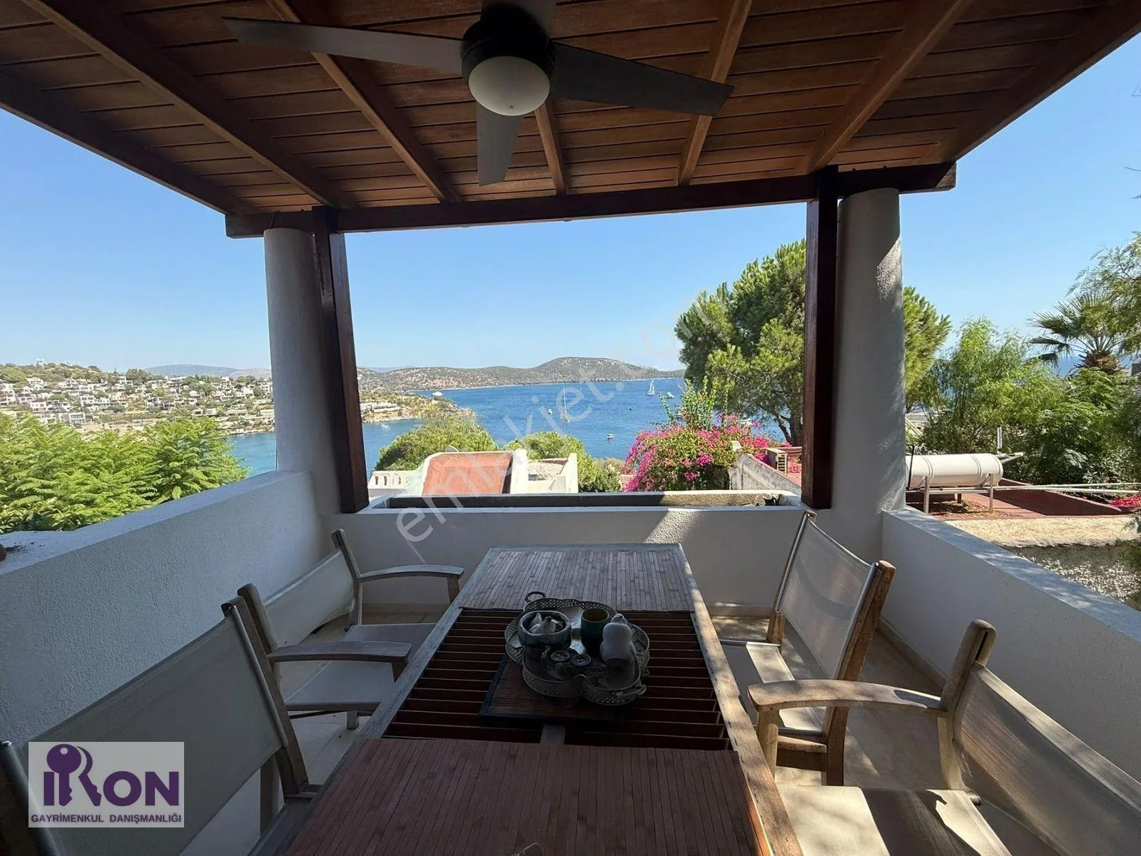 In the Most Beautiful Location of Aktur: Sea View, Duplex, 4+1 Luxury Villa and Site Private Beach!, photo 3