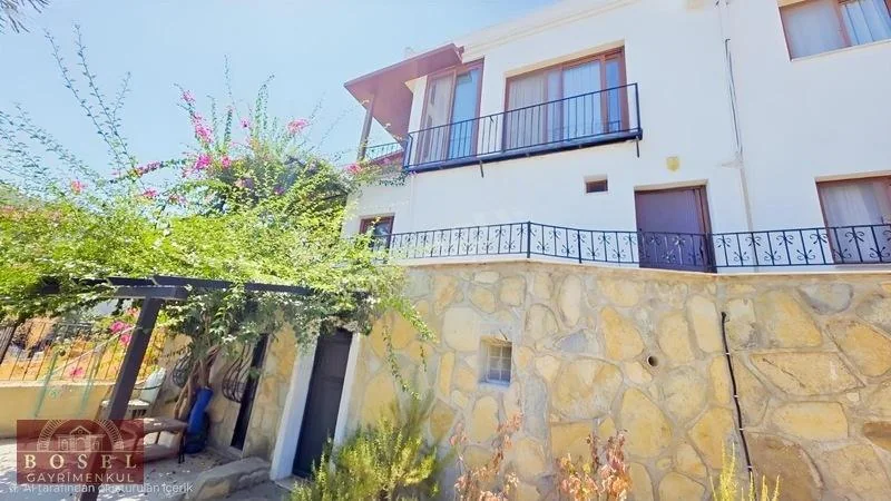 3+1 Fully Furnished Semi-Detached Villa with Sea View in Bodrum Asarlık, photo 2