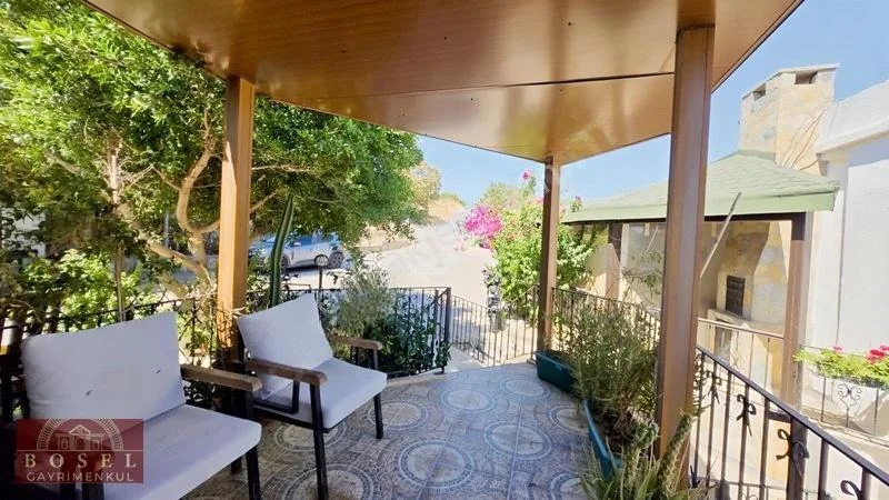 3+1 Fully Furnished Semi-Detached Villa with Sea View in Bodrum Asarlık, photo 3
