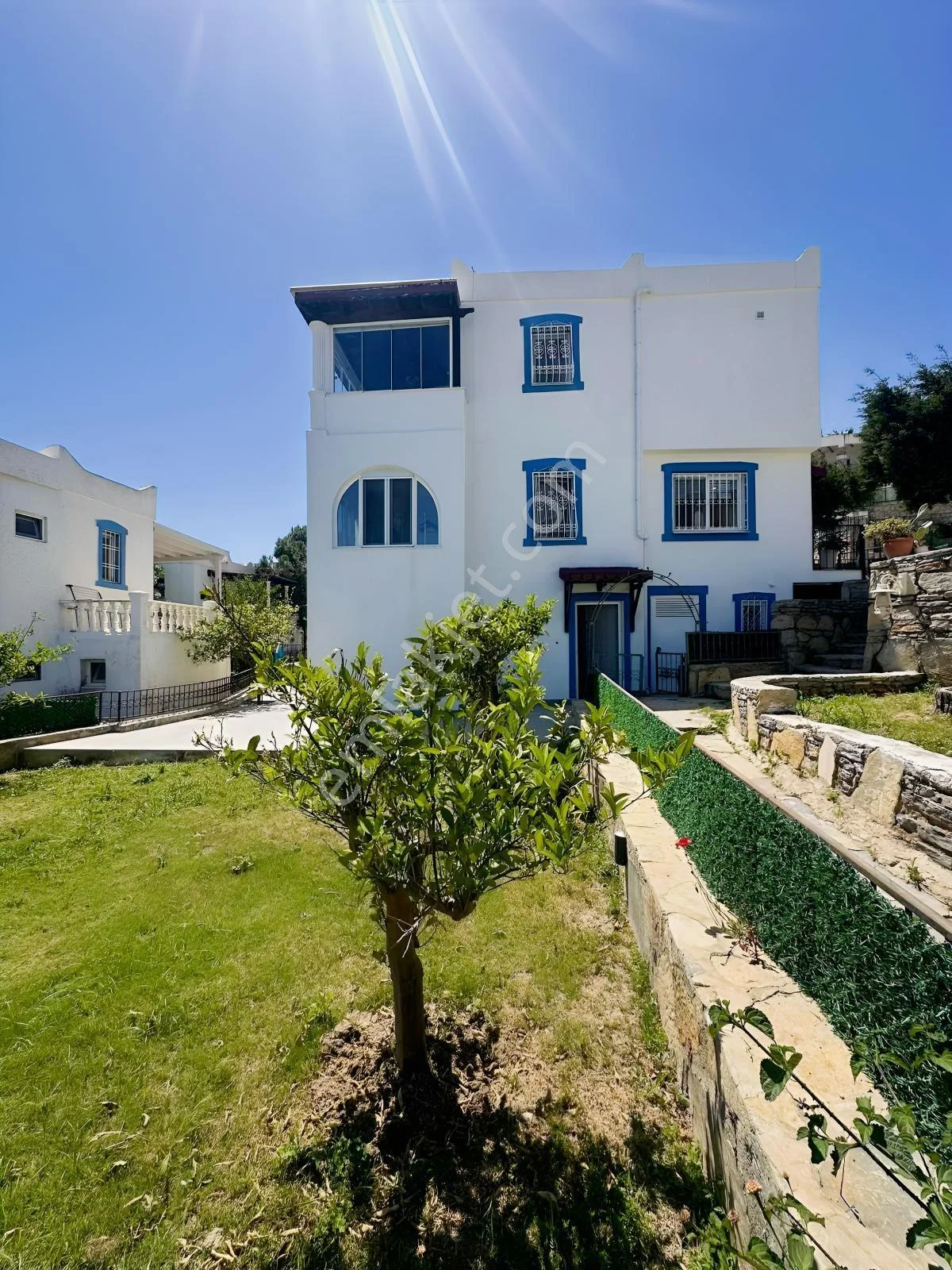Semi-detached Villa with Private Beach for Sale in Bodrum Yahşi Dalyan Site, photo 2