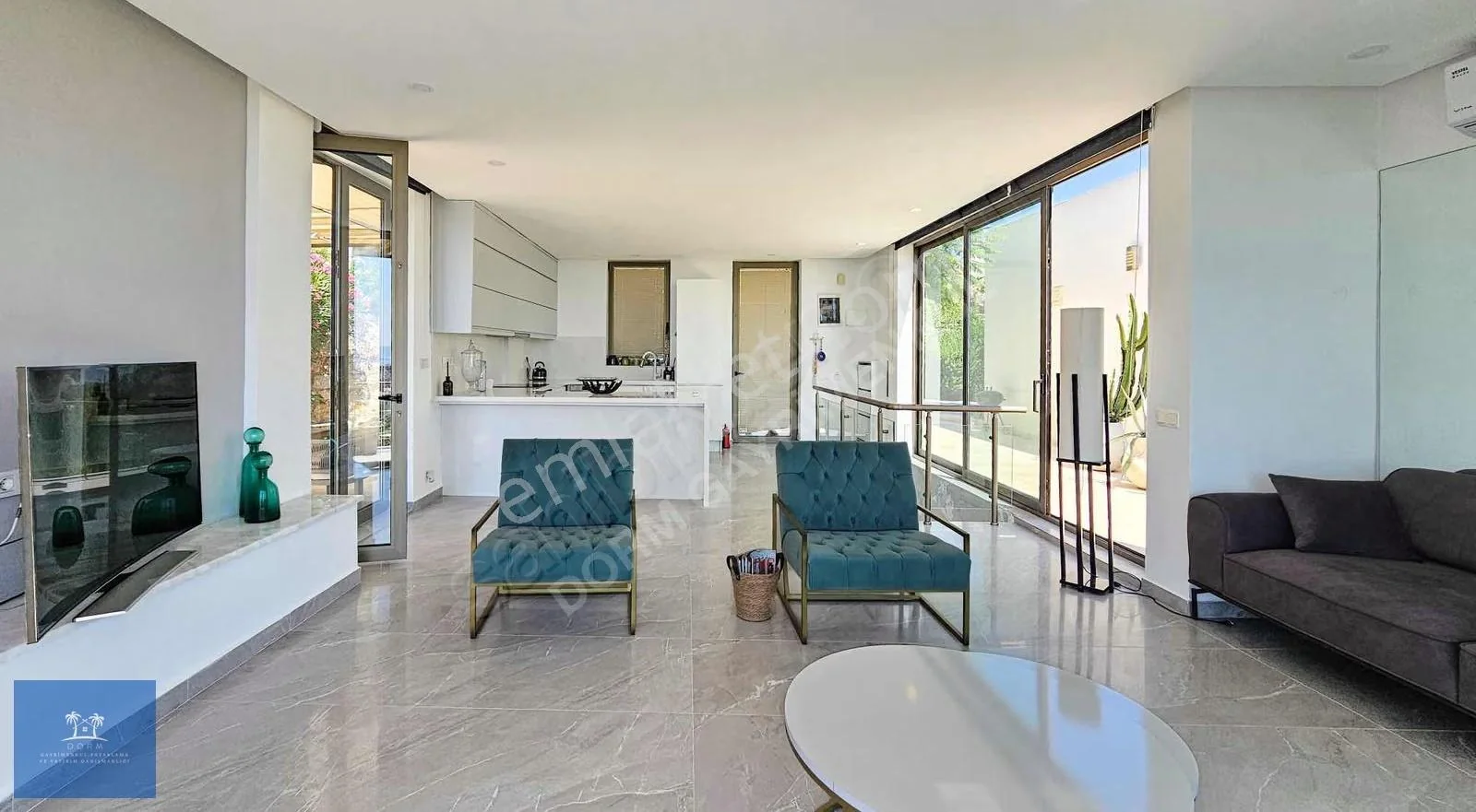 3+1 Villa mit privatem Pool und Meerblick zum Verkauf in Bodrum Yalıkavak, photo 2