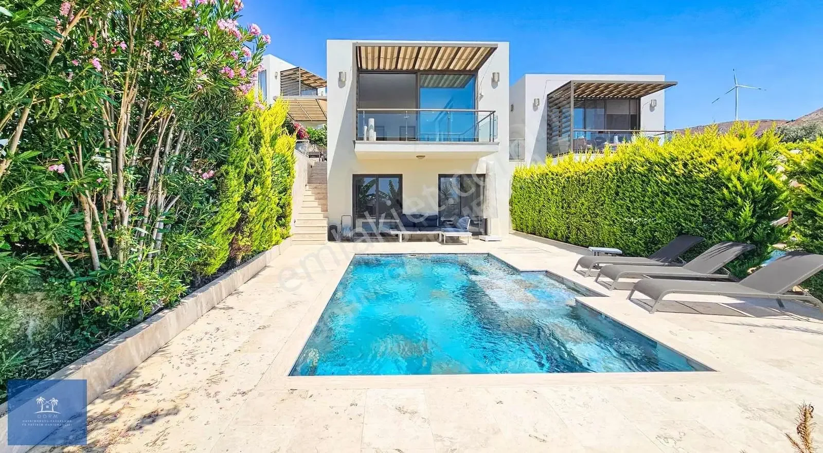 3+1 Villa mit privatem Pool und Meerblick zum Verkauf in Bodrum Yalıkavak, photo 1