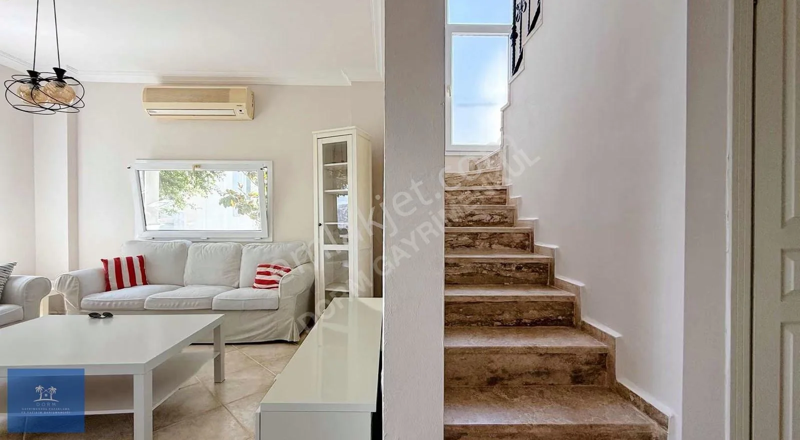 3+1 Garten-Maisonette mit Meerblick zum Verkauf in Bodrum Yalıkavak, photo 2