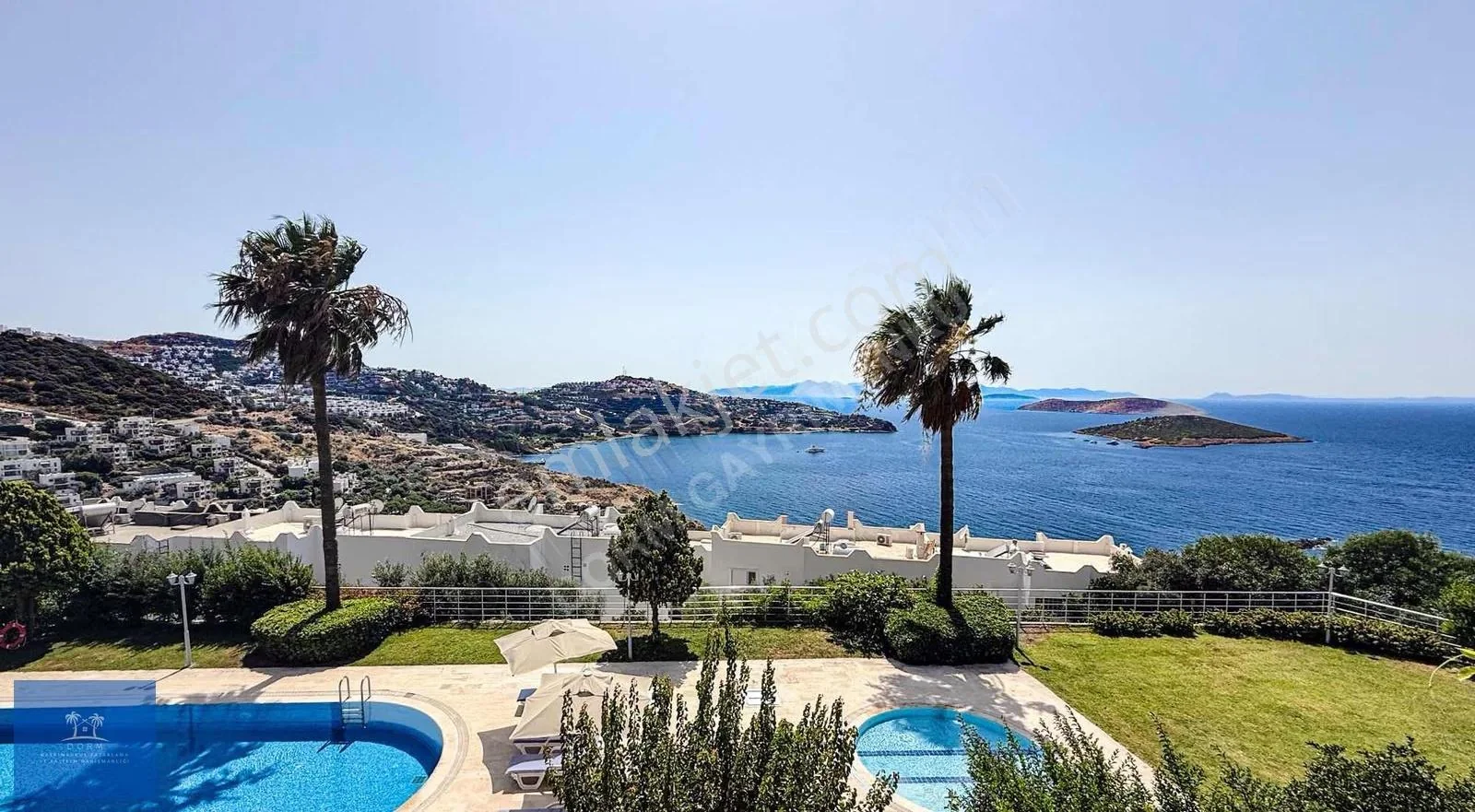 3+1 Garten-Maisonette mit Meerblick zum Verkauf in Bodrum Yalıkavak, photo 1