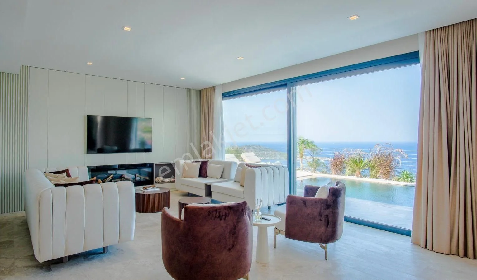 Detached Villa with Private Pool and Sea View in Gümüşlük, photo 5